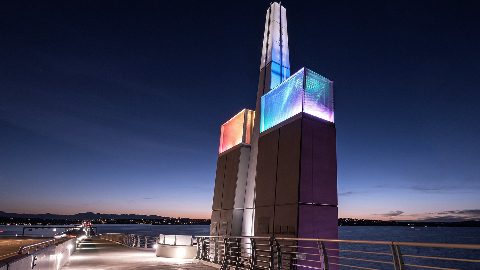 SR 520 Sentinels in pride colors