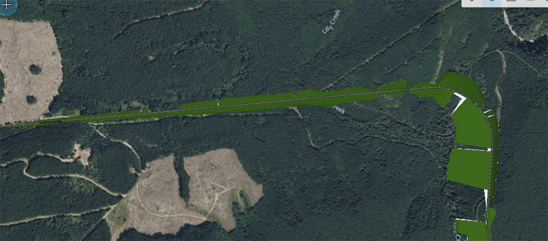 Rendering of preliminary concept of SR 162 bypass alternative
